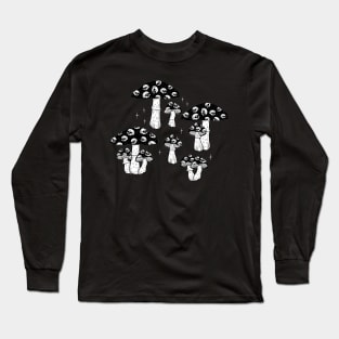 Skull Mushrooms Long Sleeve T-Shirt